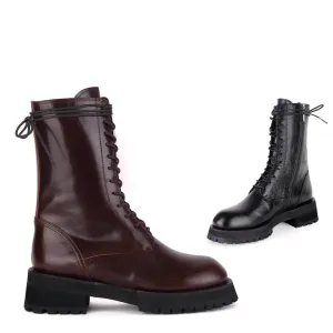 ABRIL - army style boots