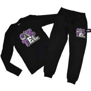 CARTEL SET FLEECE JOGGERS & LONG SLEEVE T-SHIRTS