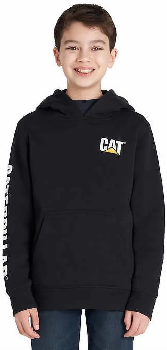 CAT Caterpillar Men's Trademark Hoodies with Embroidered Front Logo