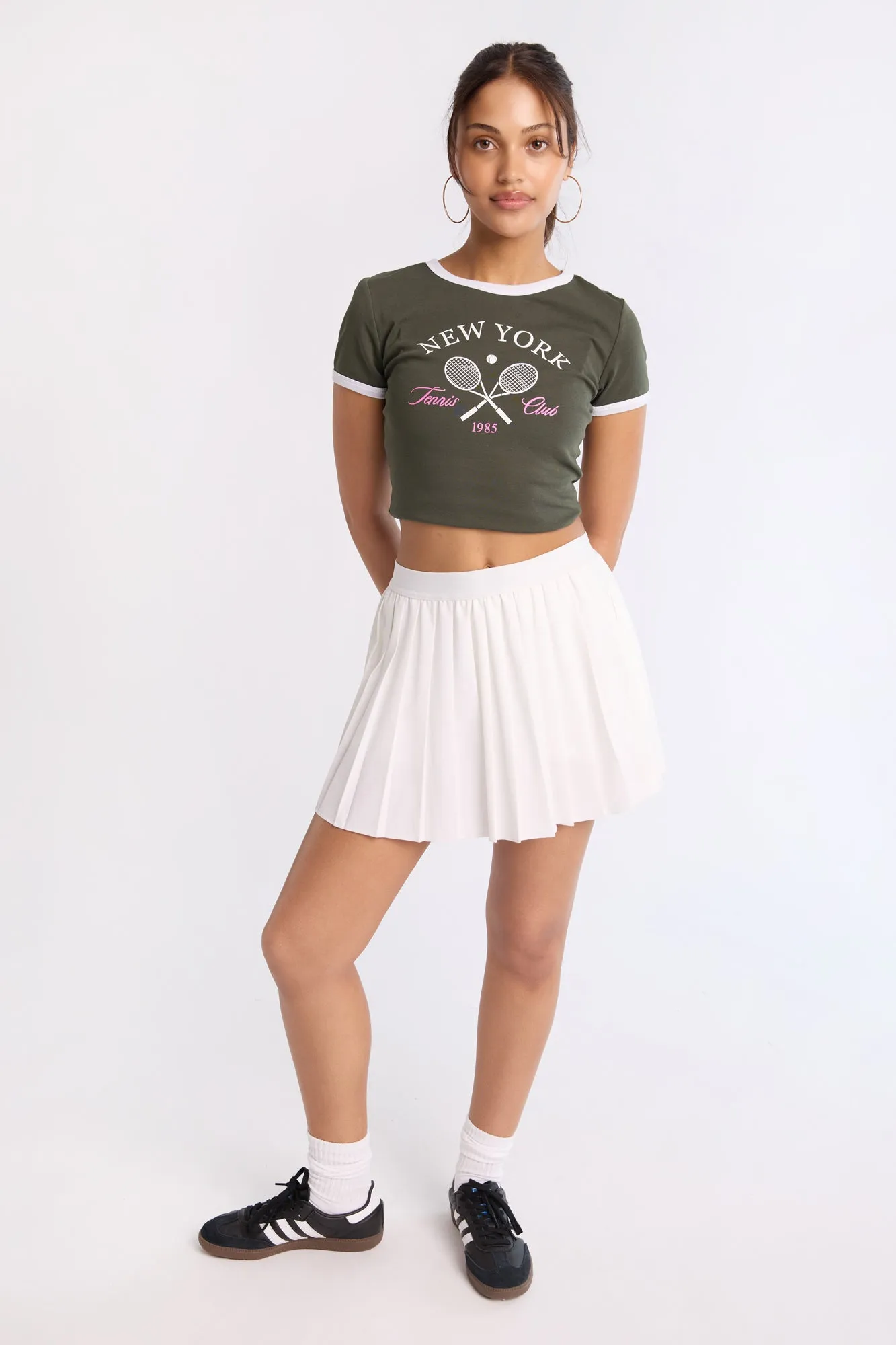 Flex Move Active Pleated Mini Skirt