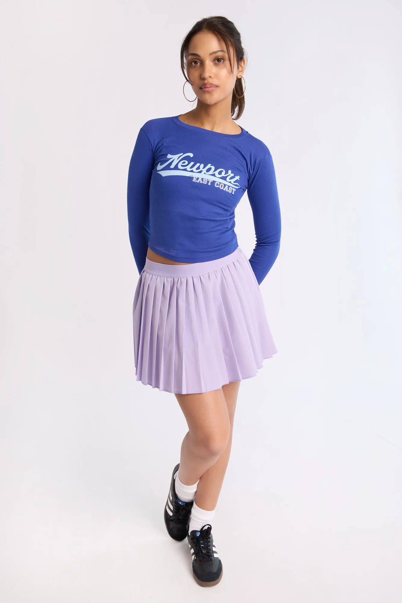 Flex Move Active Pleated Mini Skirt