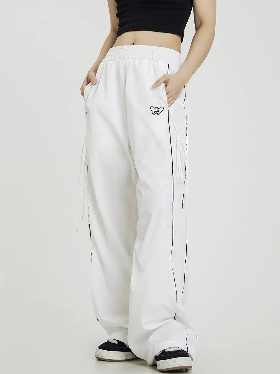 Solid Color Loose Fit Quick Dry Sweatpants