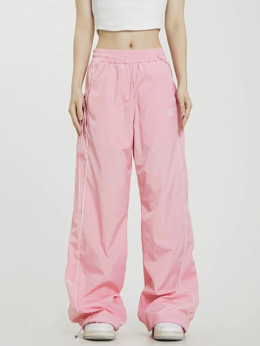 Solid Color Loose Fit Quick Dry Sweatpants