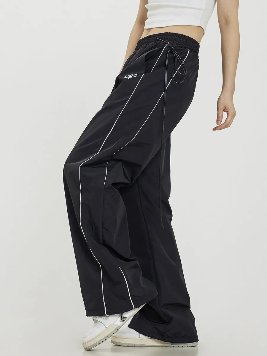 Solid Color Loose Fit Quick Dry Sweatpants