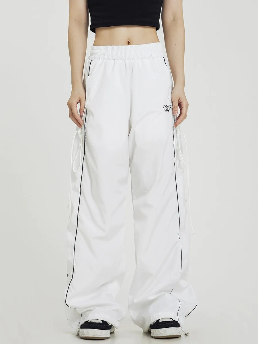 Solid Color Loose Fit Quick Dry Sweatpants