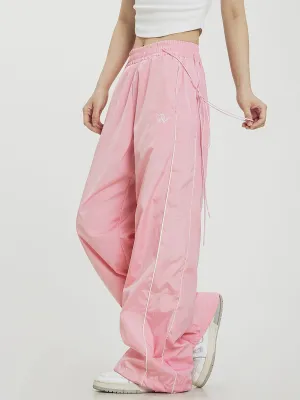 Solid Color Loose Fit Quick Dry Sweatpants