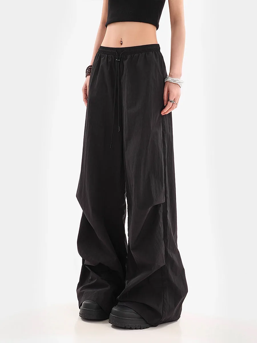 Unisex Quick Dry Loose Casual Drawstring Pants
